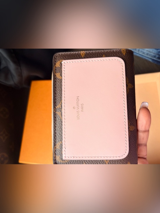 Louis Vuitton Accessories - Louis Vuitton Monogram Lou Pink Bi-Fold Card Wallet